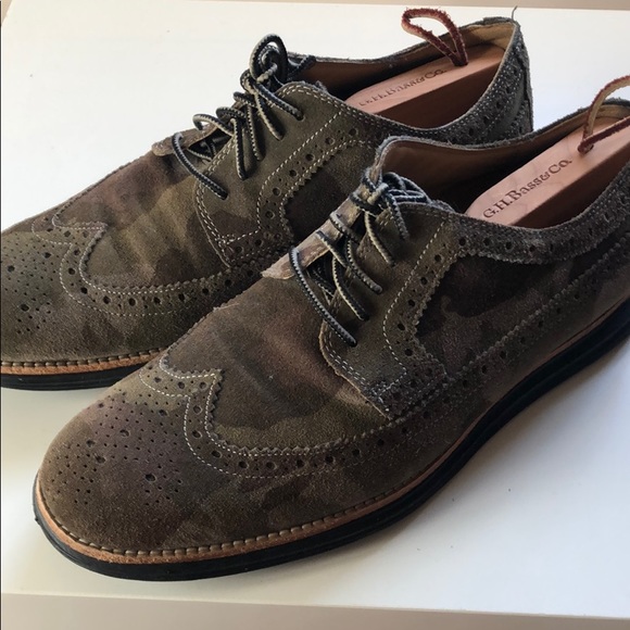 Cole Han Lunargrand Wingtip Classic Camo Shoe - Picture 2 of 6